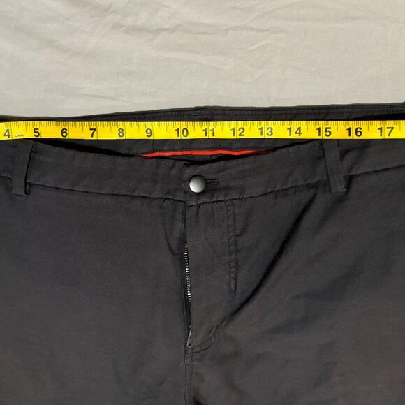 Lululemon Men’s Commission Pant - Classic Graphite Grey, Canvas, Size 38x34 - Picture 2 of 8